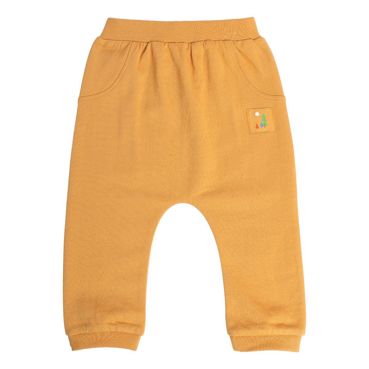 Boys Off White Knit Bottom