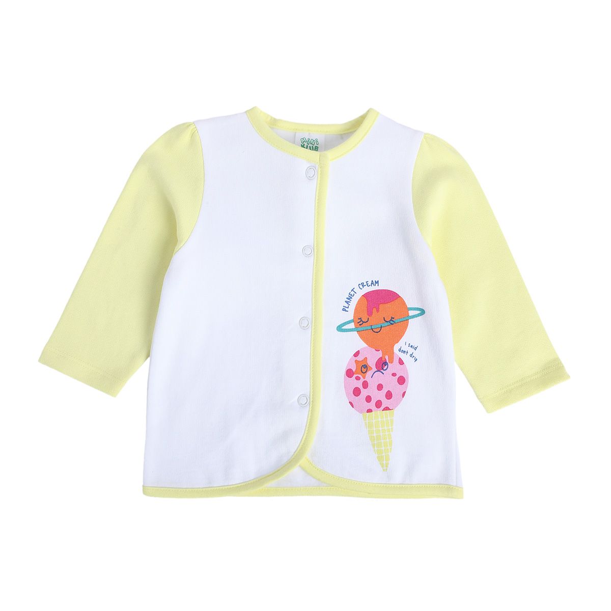 Girls Multicolor Pack Of 3 Front Open Vest