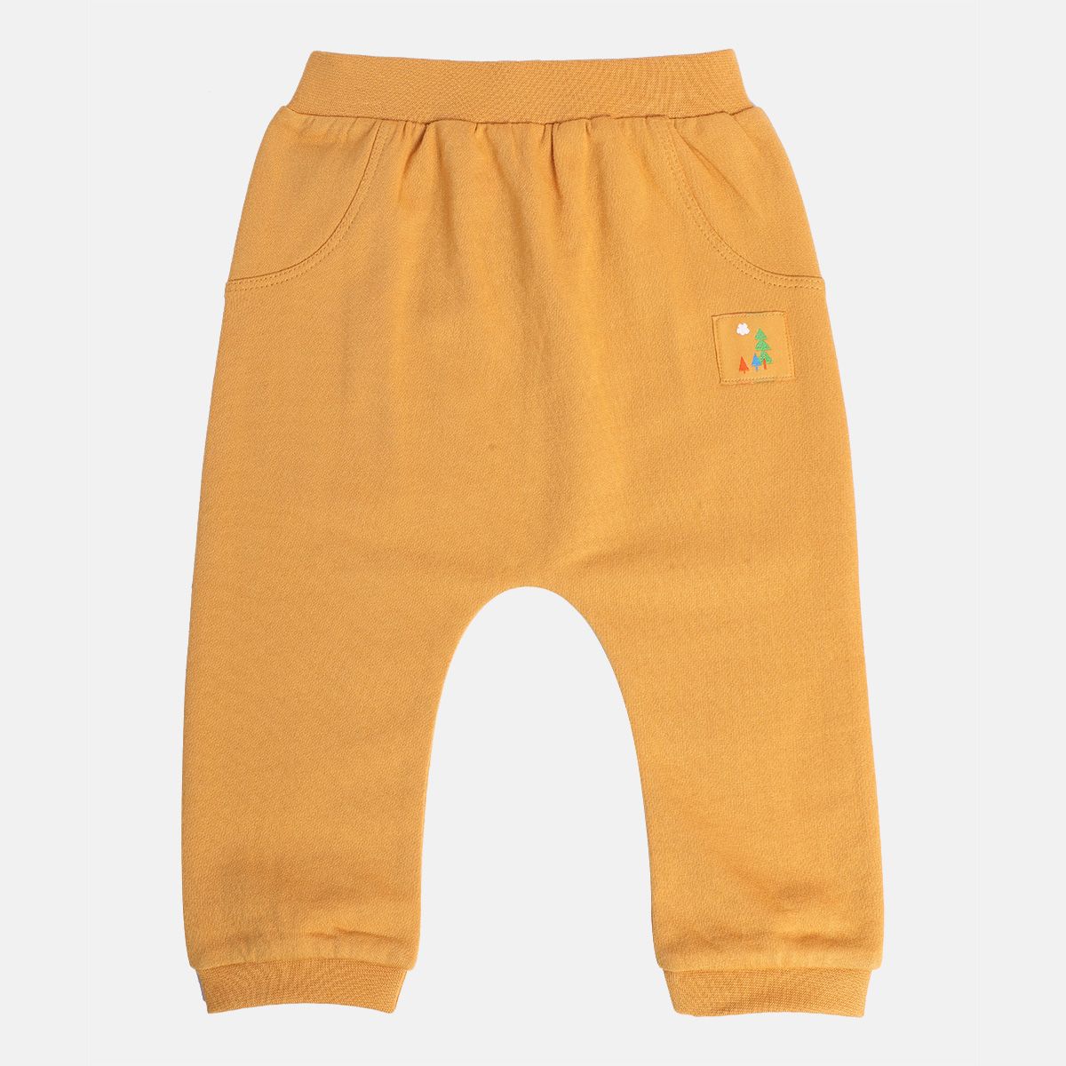 Boys Off White Knit Bottom