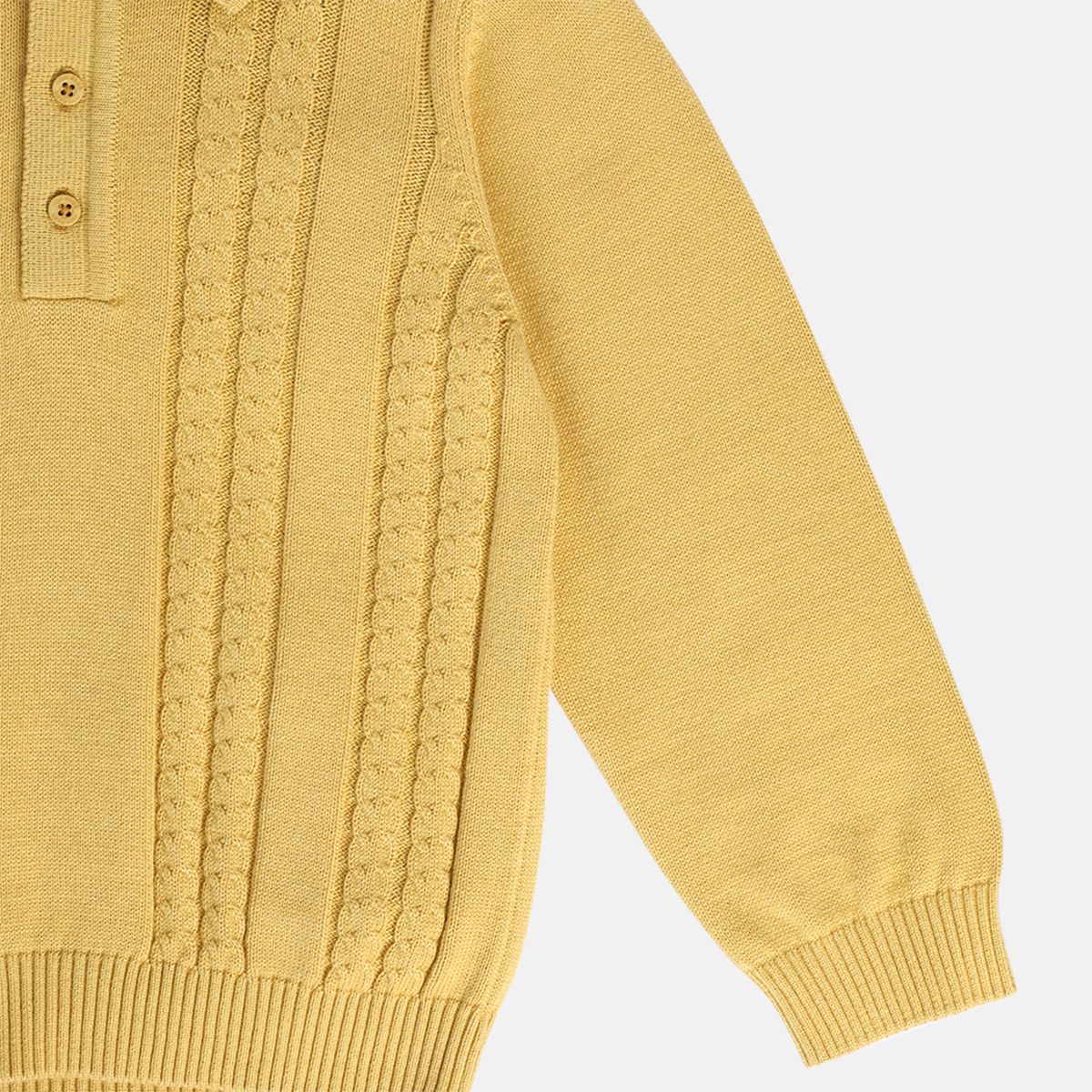 Boys Mustard Polo