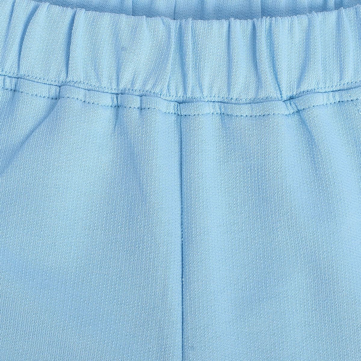 Boys White/Blue T-Shirt And Bottom Set