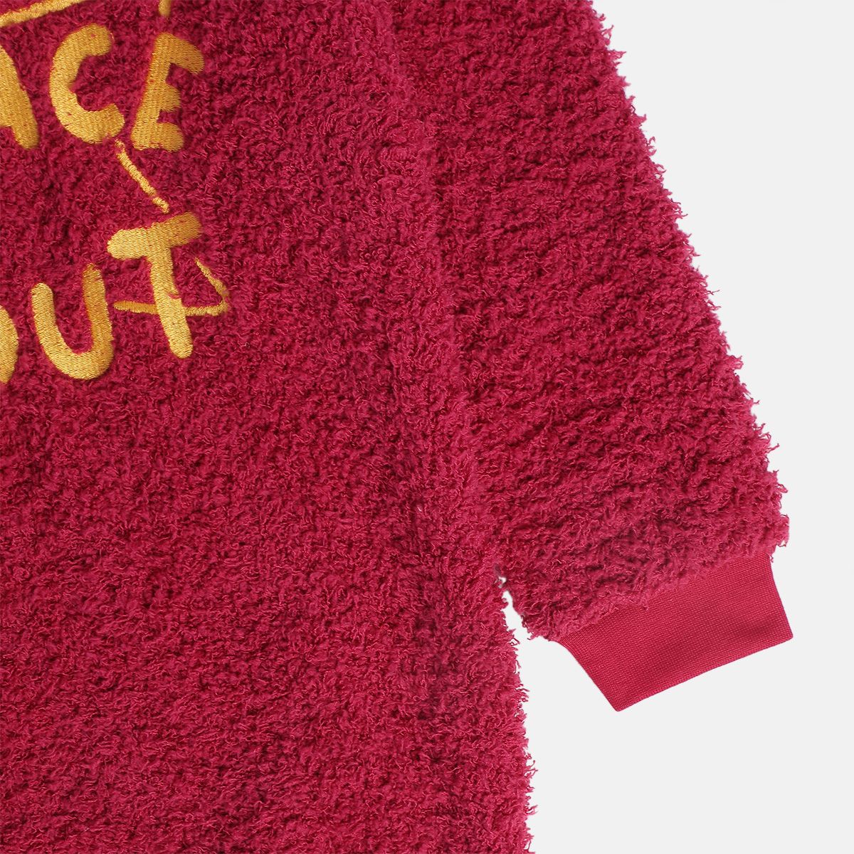 Girls Maroon Pack Of 1 Dress