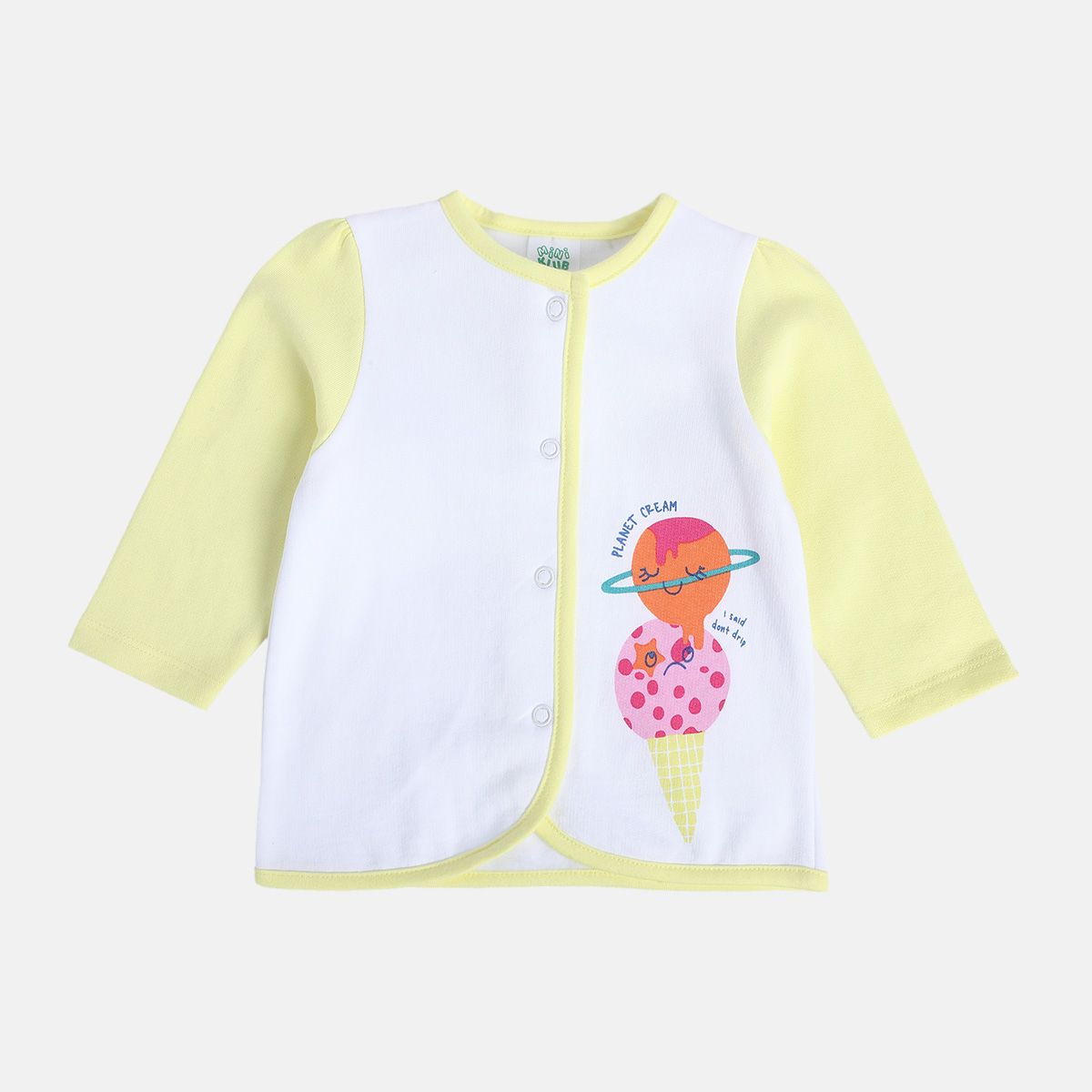 Girls Multicolor Pack Of 3 Front Open Vest