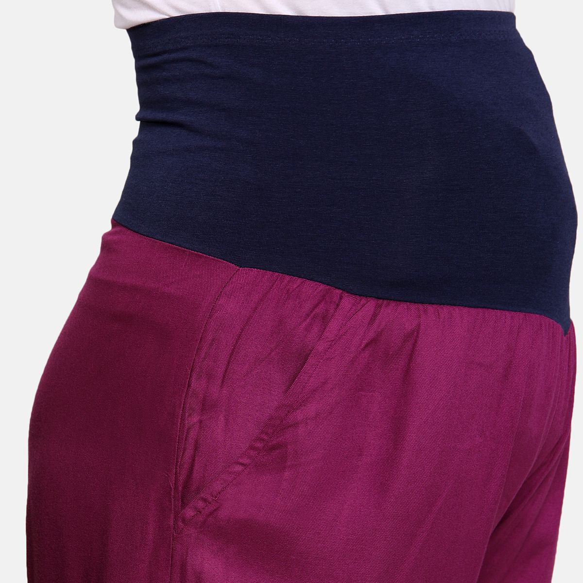 Woven Pant With Tummy Tucker