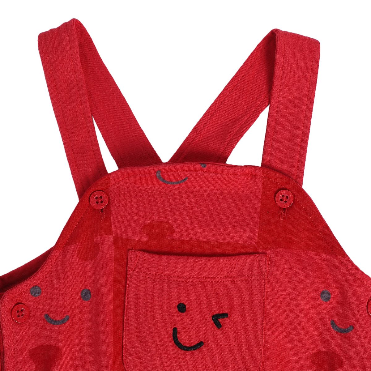 Boys Multicolor Pack Of 2 Dungaree Set