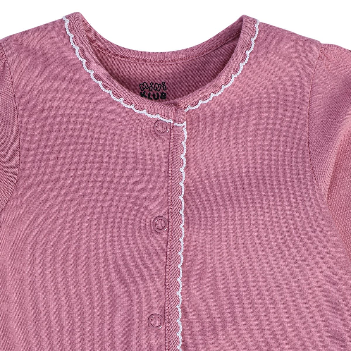 Girls Multicolor Pack Of 2 Front Open Vest