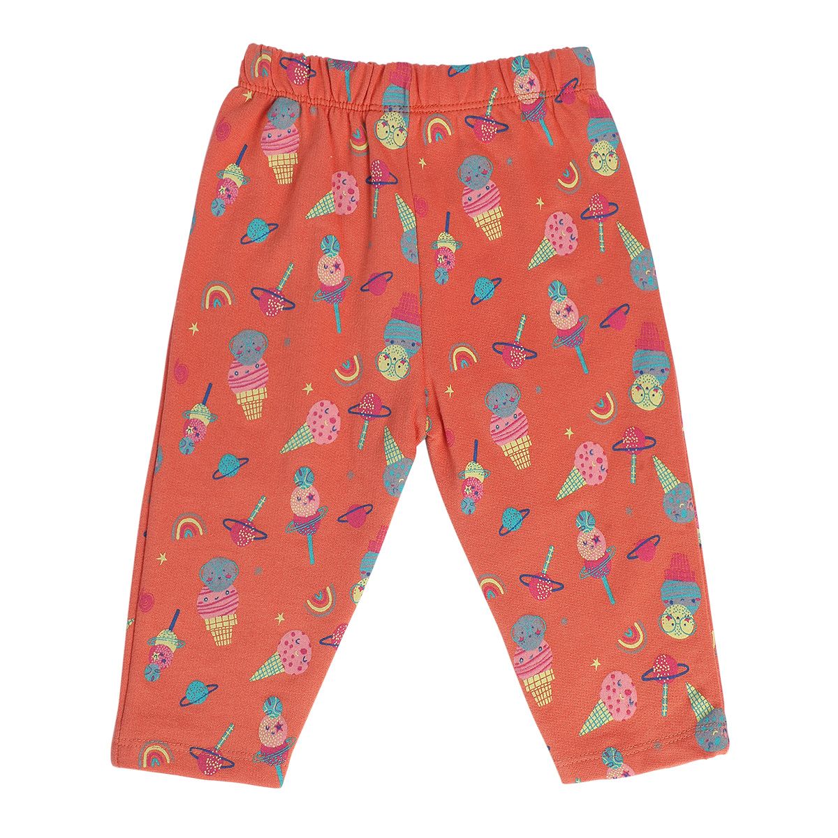 Girls Multicolor Pack Of 3 Legging