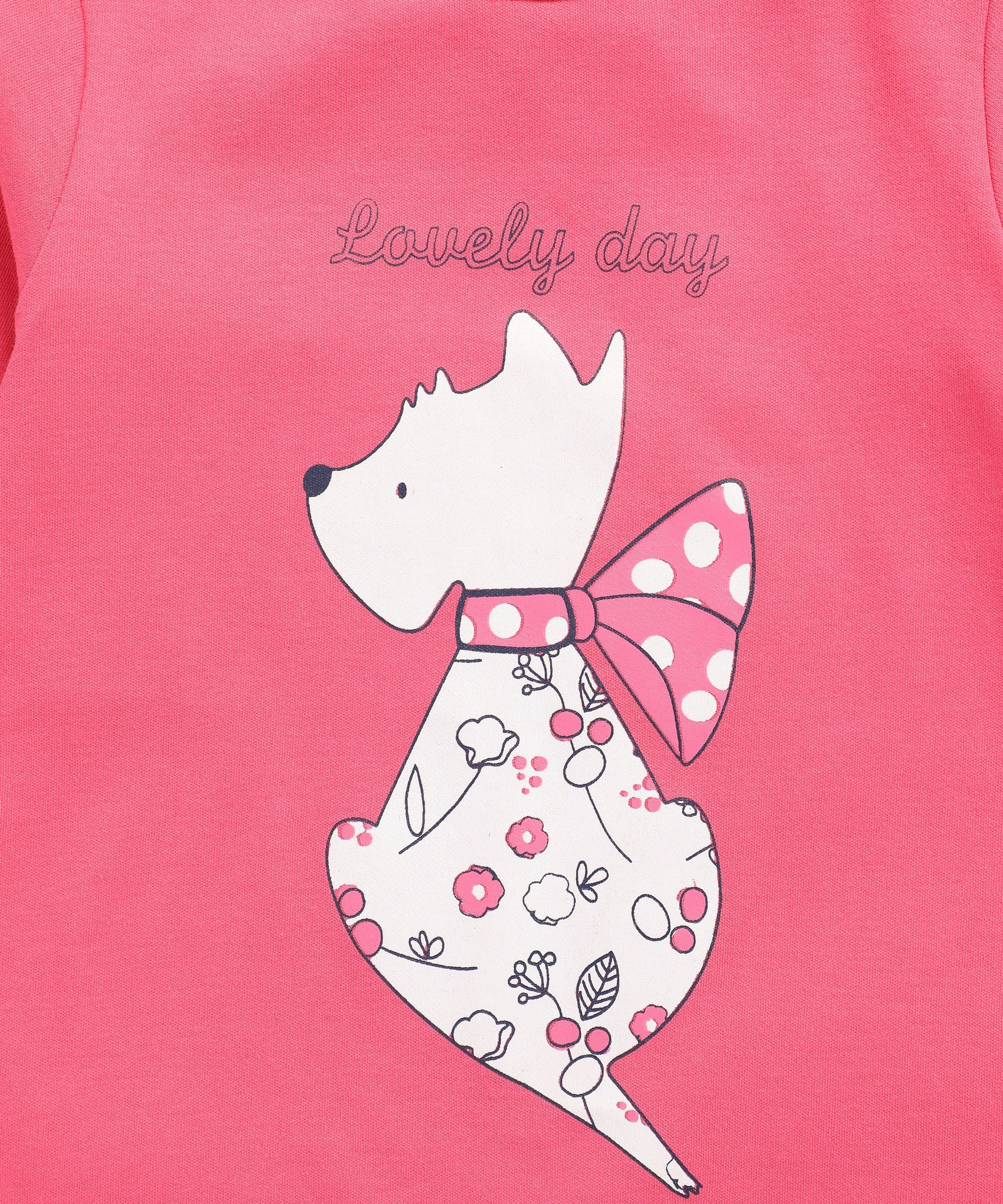 Girls Multicolor Pack Of 2 Sleep Suit