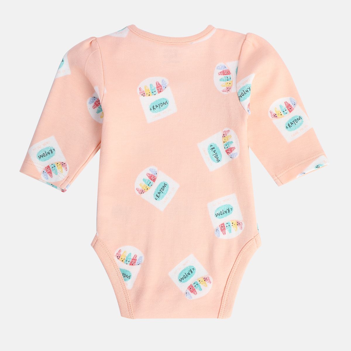 Girls Multicolor Pack Of 3 Body Suit