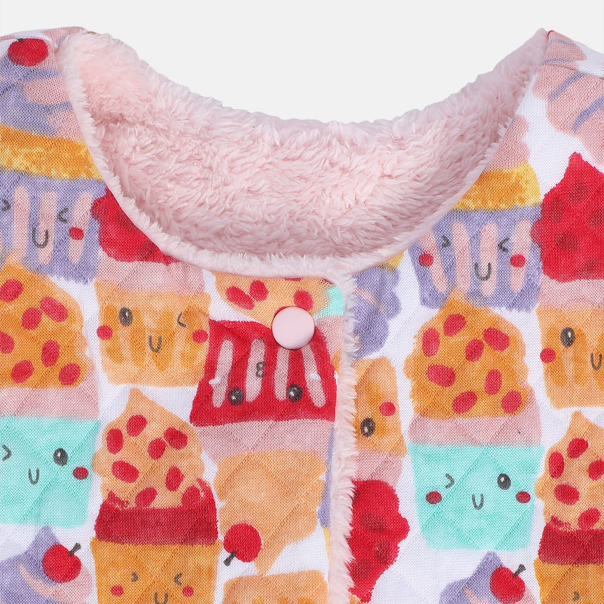 Girls Pink Pack Of 1 Gilet