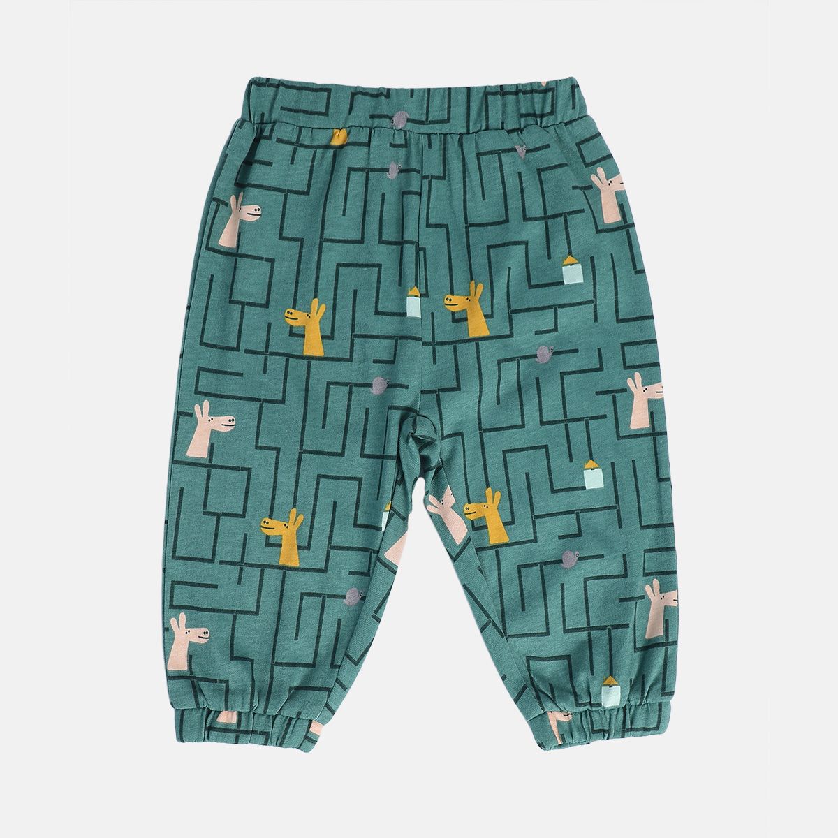 Boys Multicolor Pack Of 2 Knit Bottom