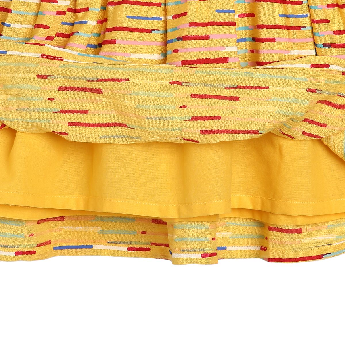 Girls Yellow Pack Of 2 Dress