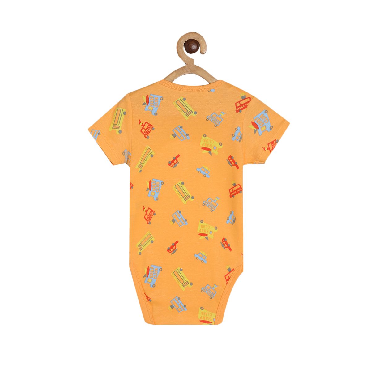 Boys Multicolor Pack Of 3 Body Suit