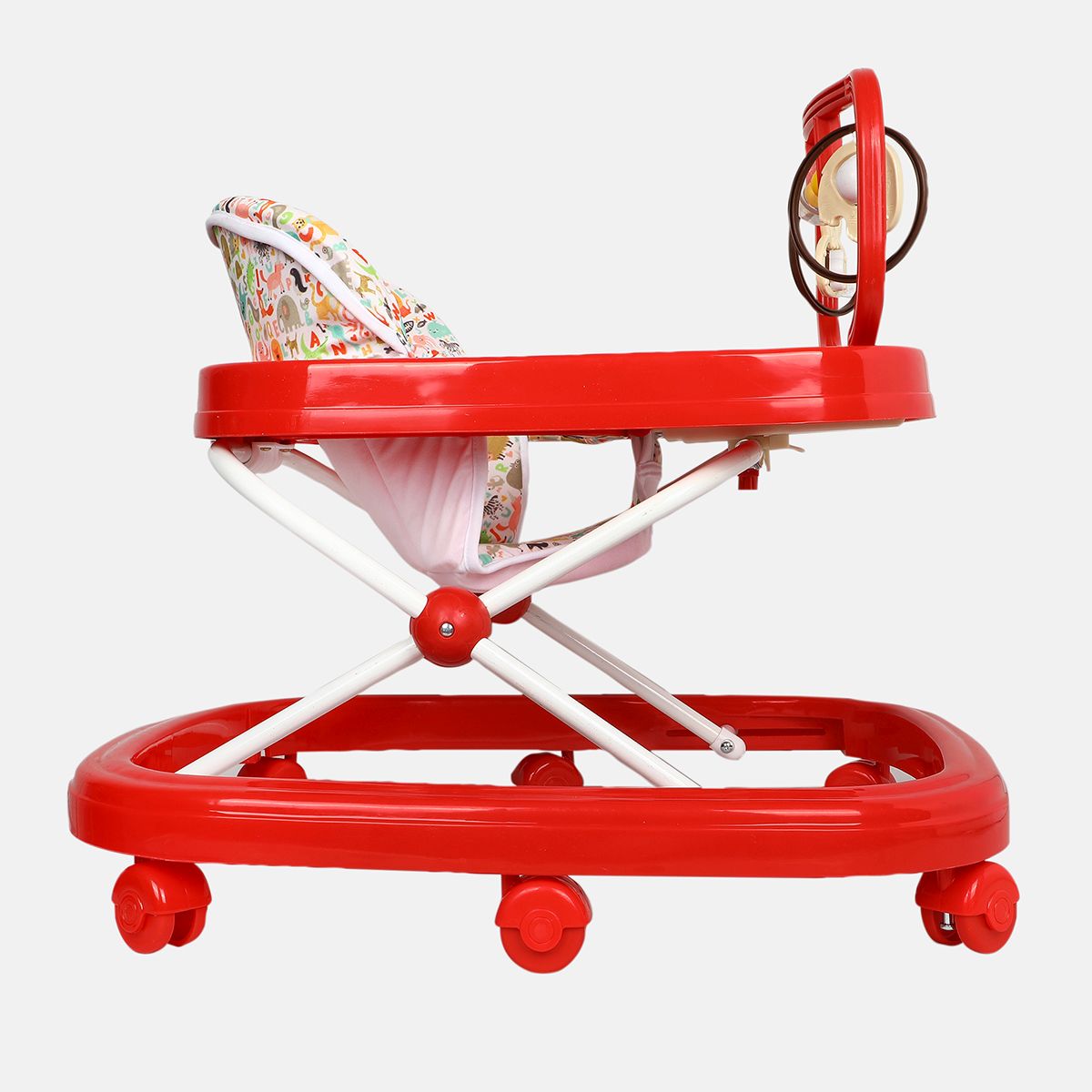 Red Baby Crawl Walker