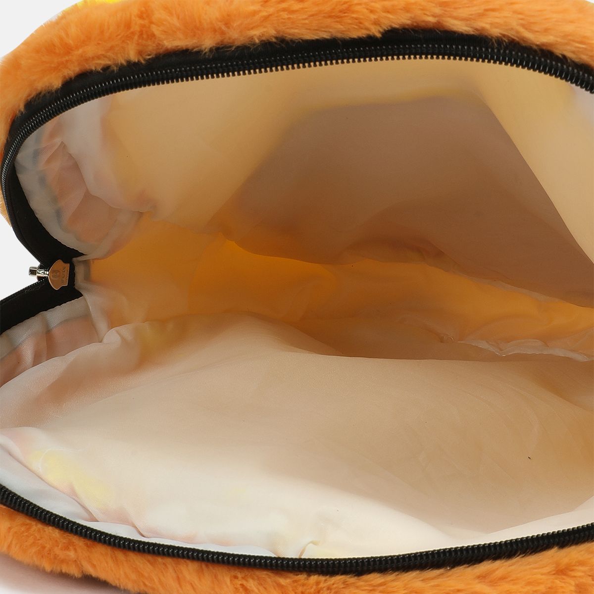 Girls Yellow Plush Back Bag Mio