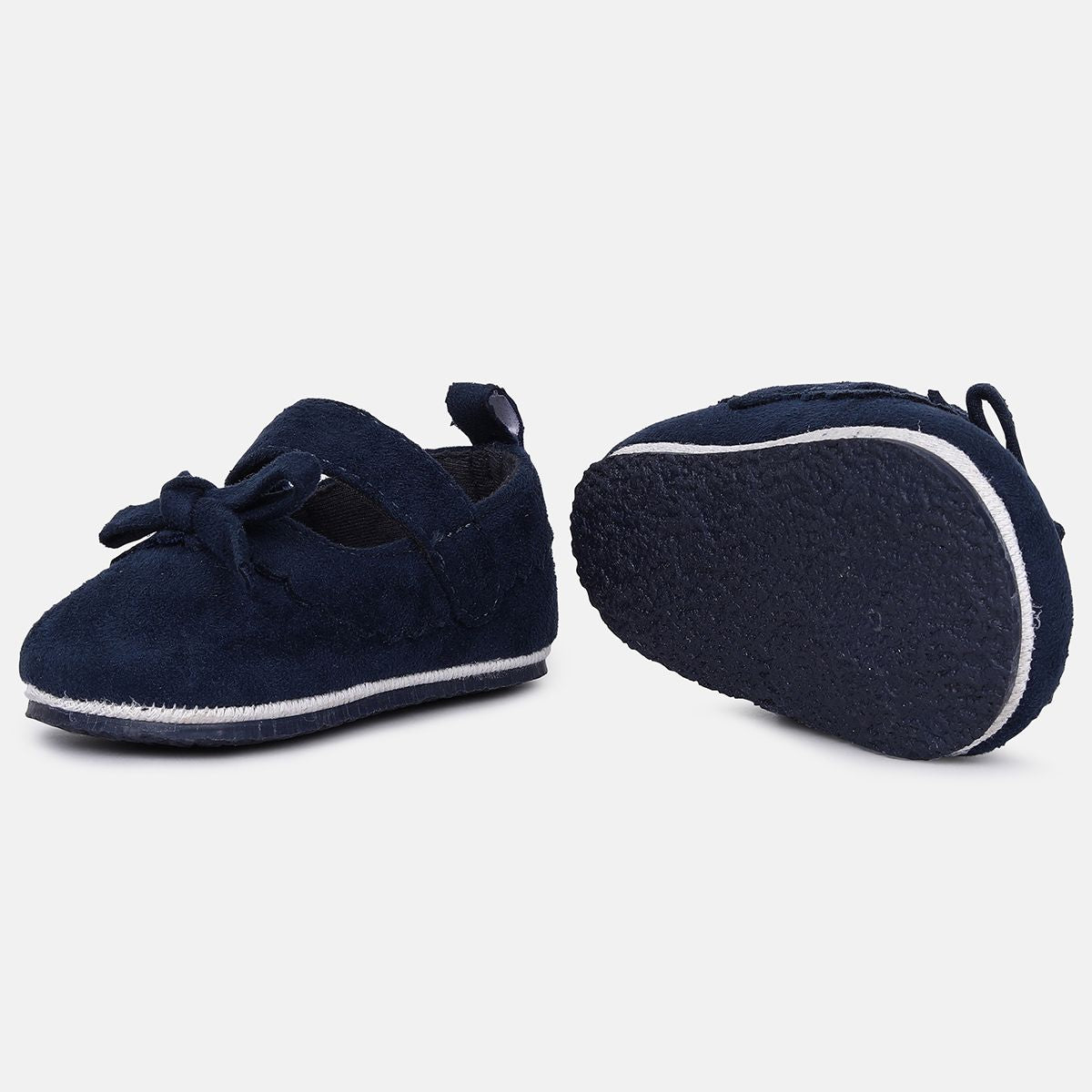 Girls Dark Blue Ballerinas