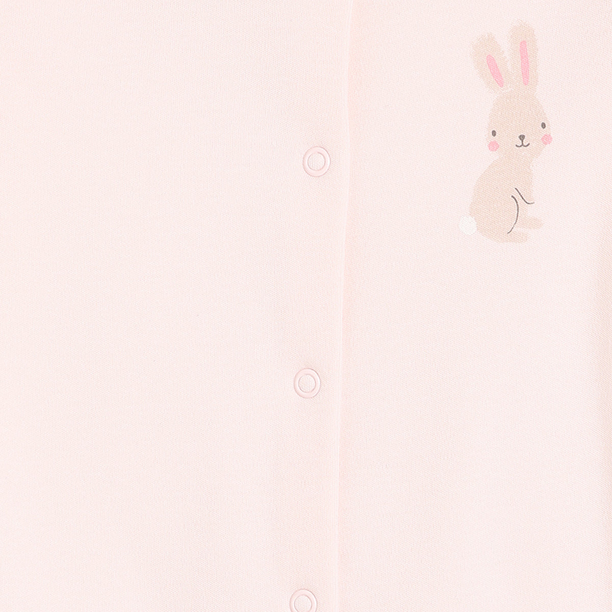 Baby Girls Pack of 2 Rainbow Printed Sleepsuit, Multicolour