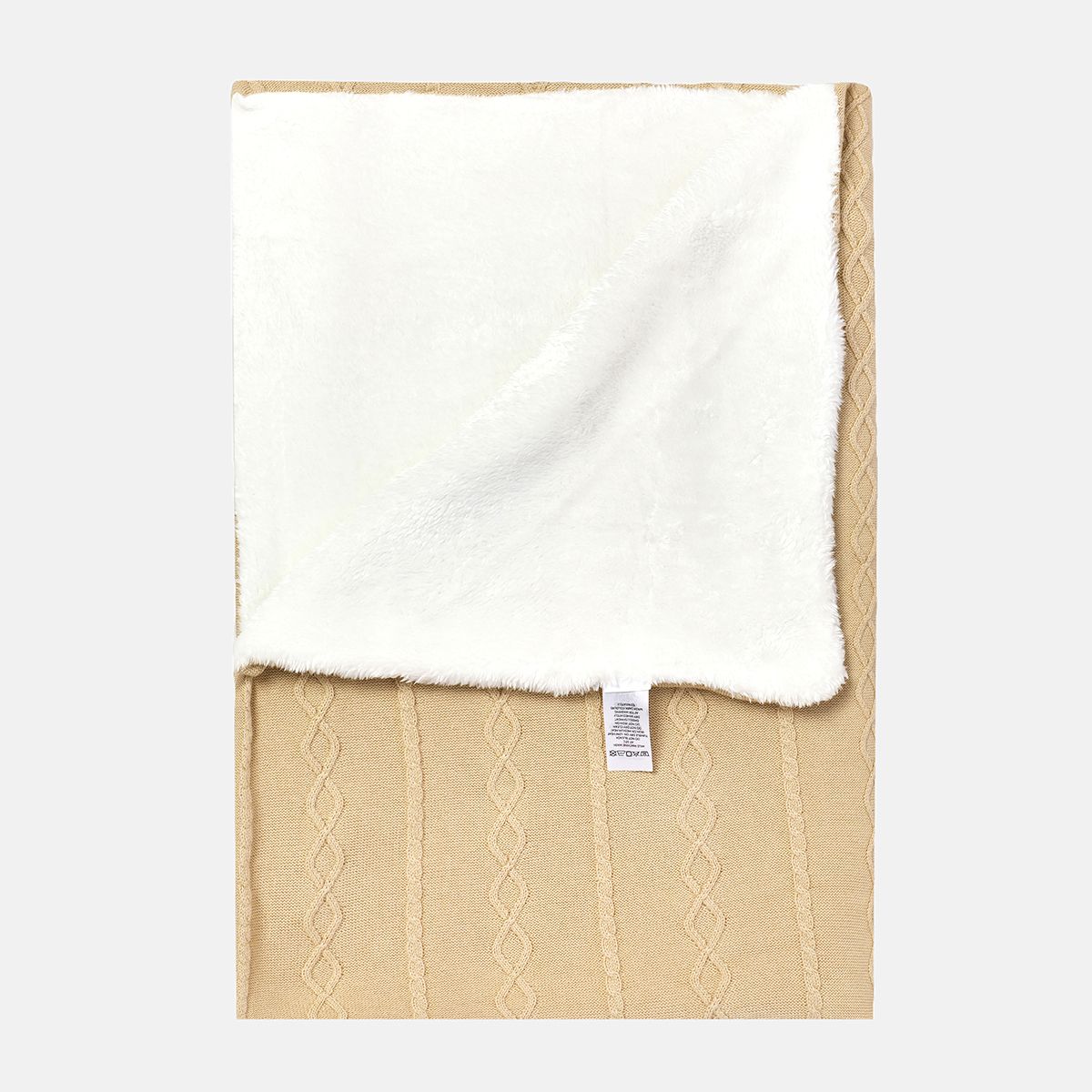 Miniklub New Born Brown/White Color Blanket