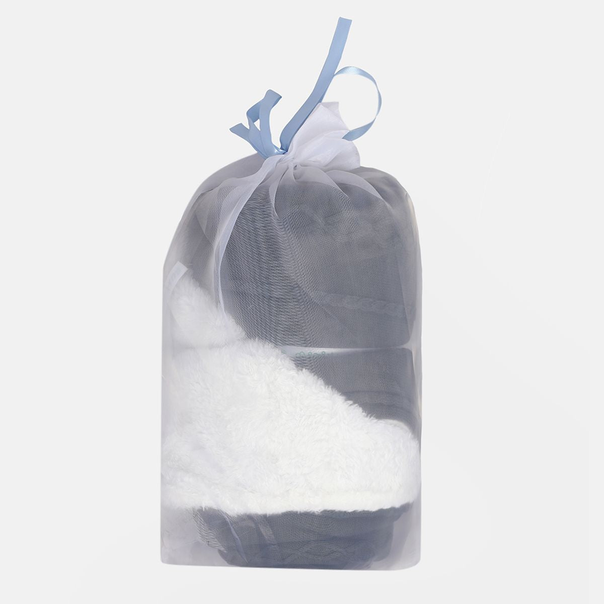 Miniklub New Born Grey/White Color Blanket