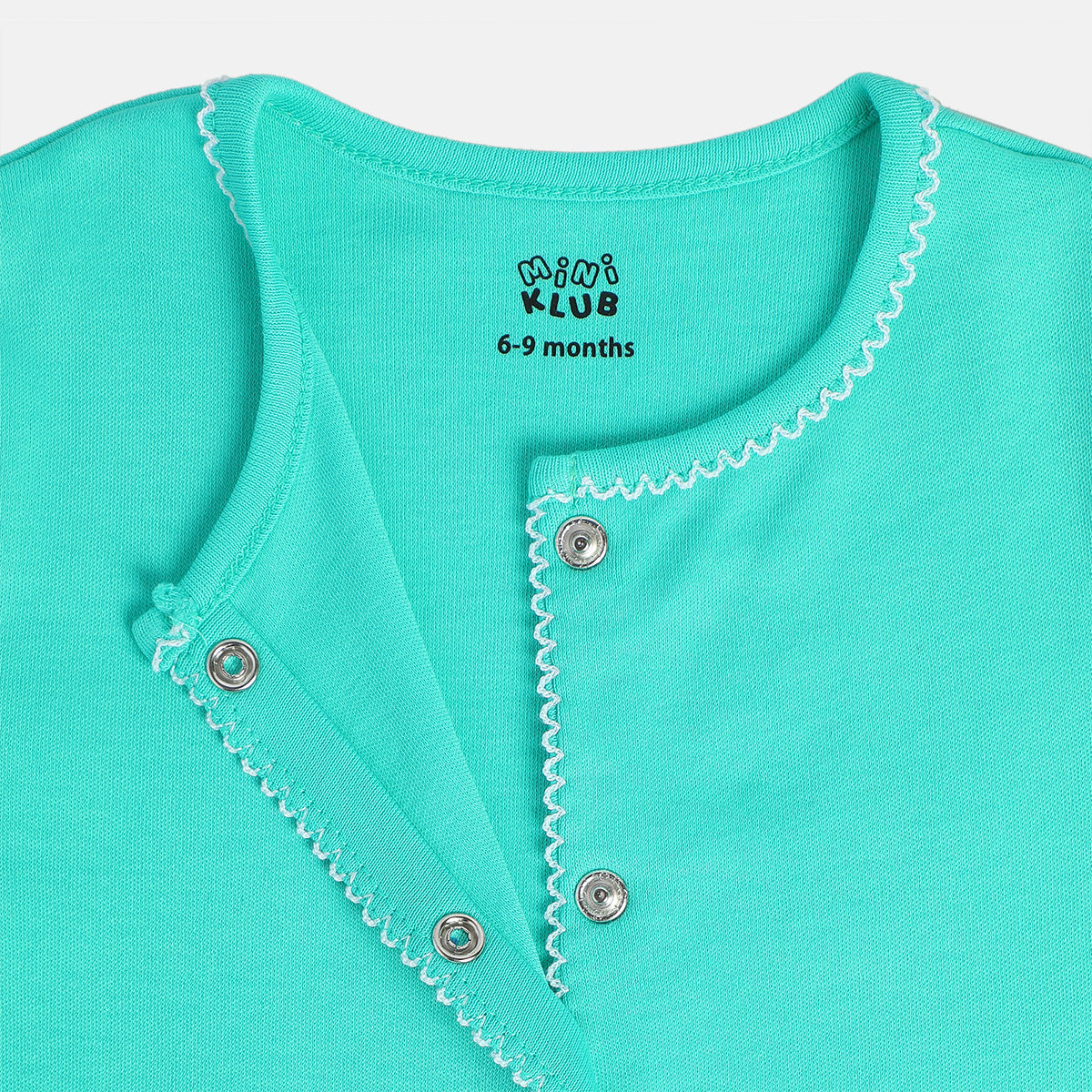 Girls Multicolor Pack Of 2 Sleep Suit