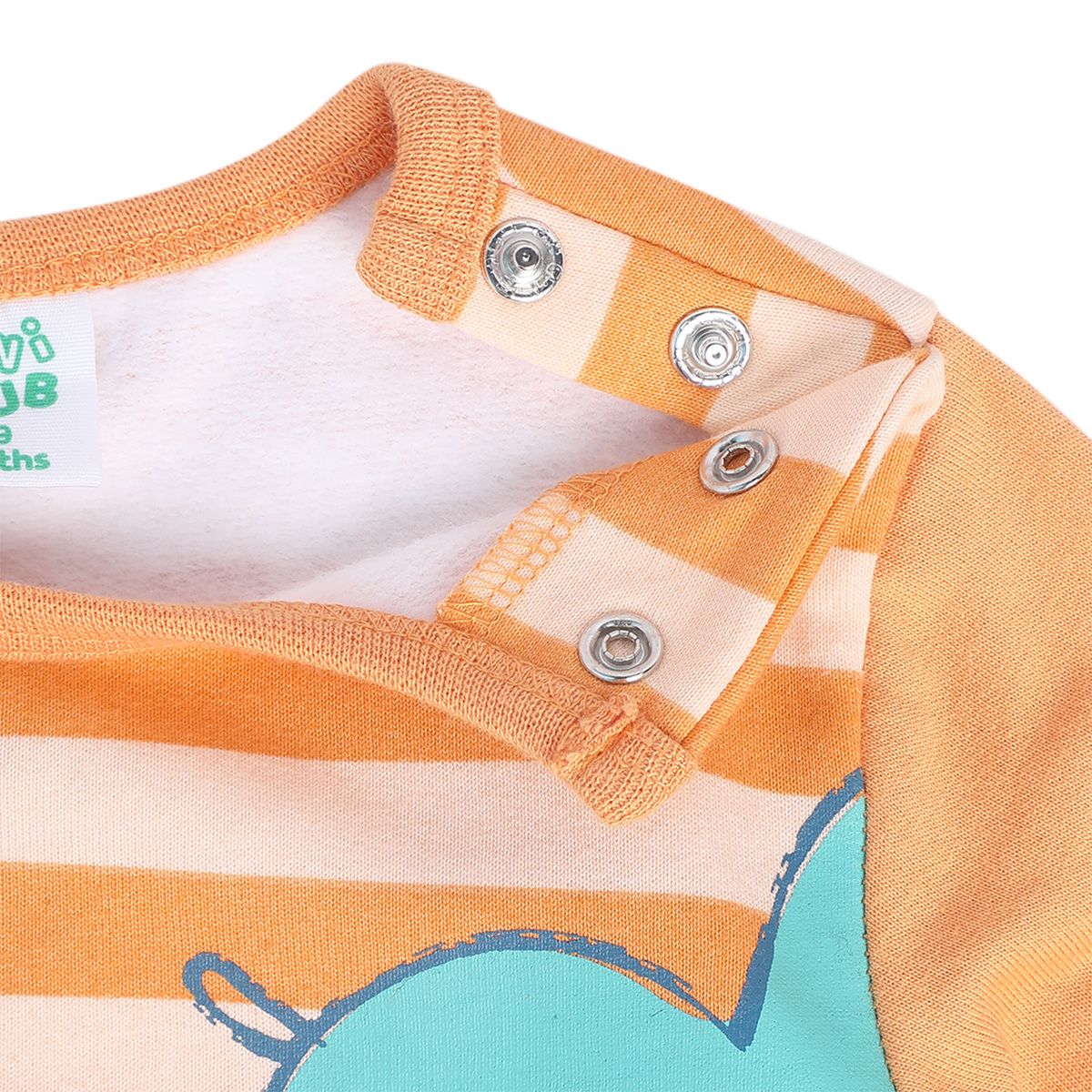 Boys Multicolor Pack Of 2 Sleep Suit