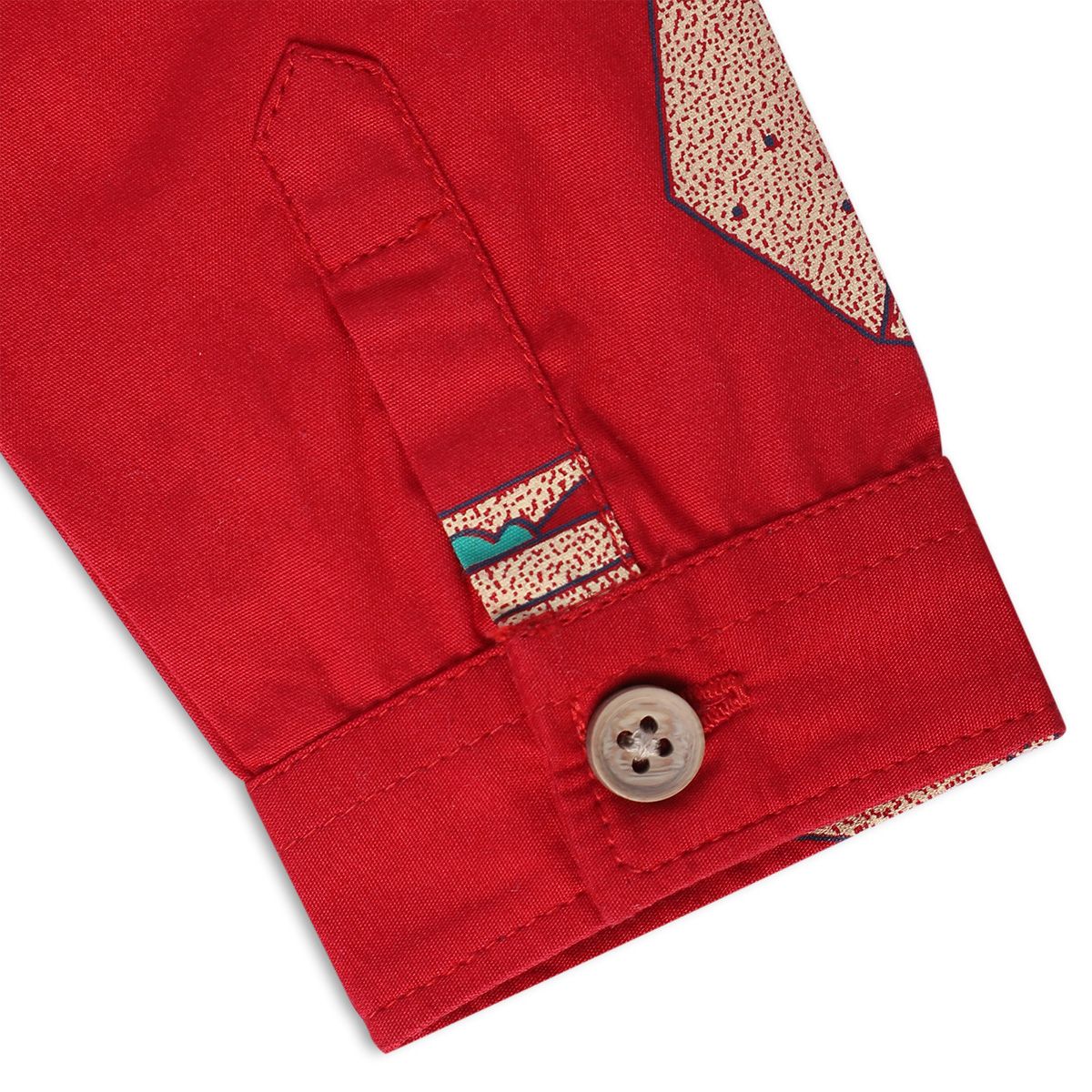Boys Red Pack Of 1 Shirt