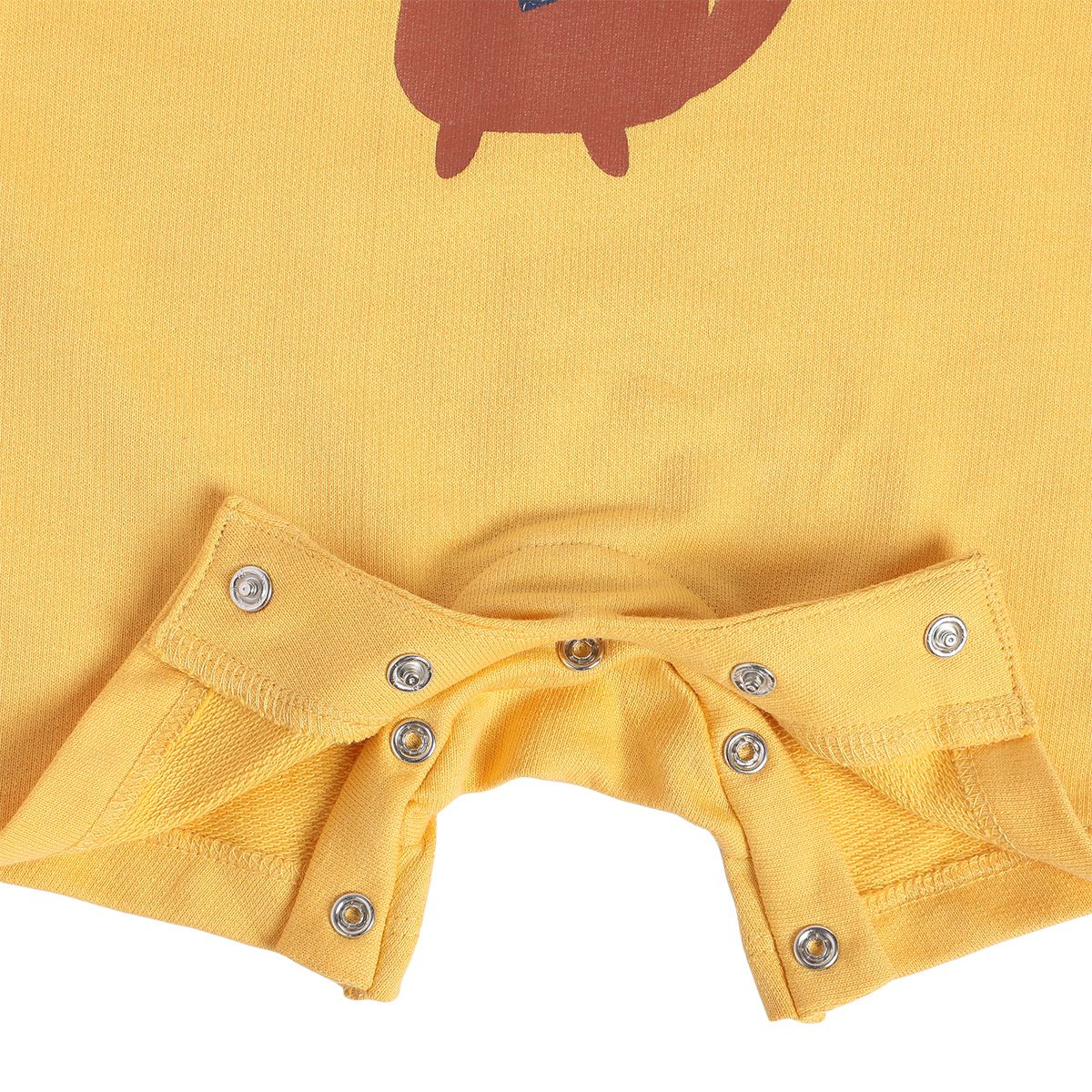 Boys Yellow Pack Of 2 Dungaree Set
