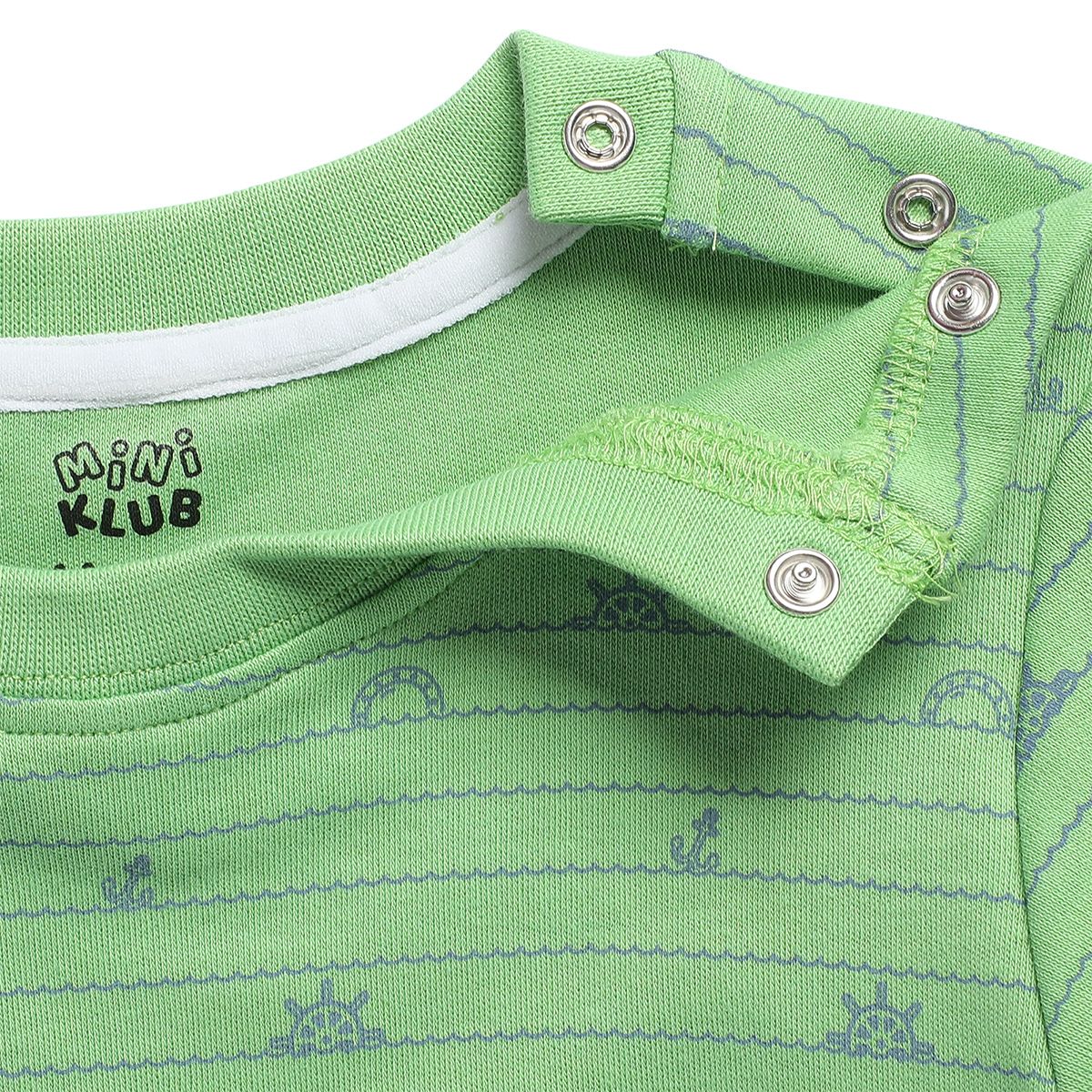 Boys Multicolor Pack Of 2 Sleep Suit