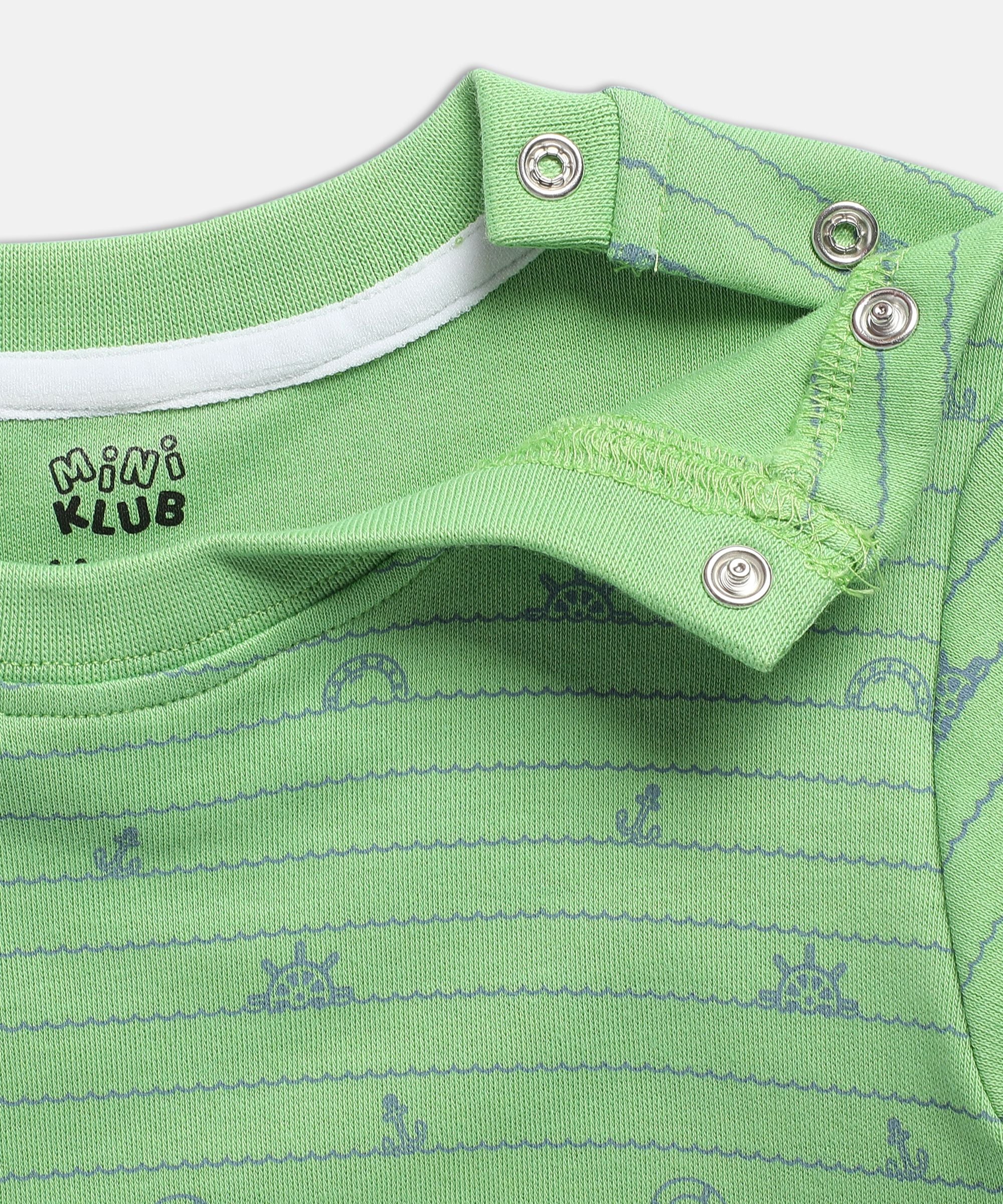 Boys Multicolor Pack Of 2 Sleep Suit