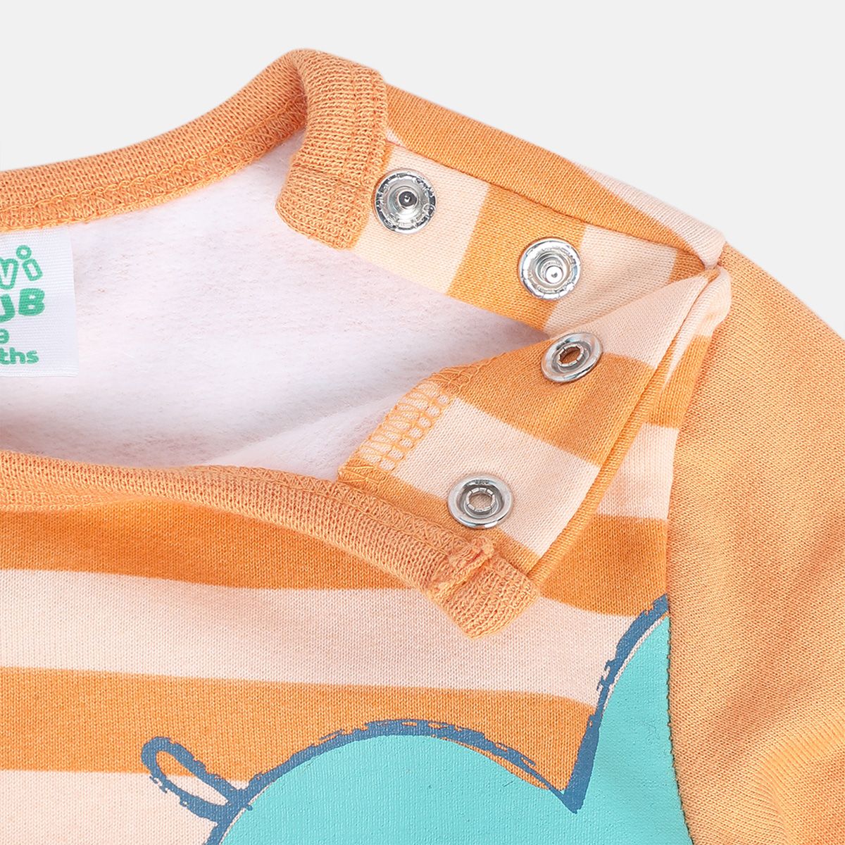 Boys Multicolor Pack Of 2 Sleep Suit