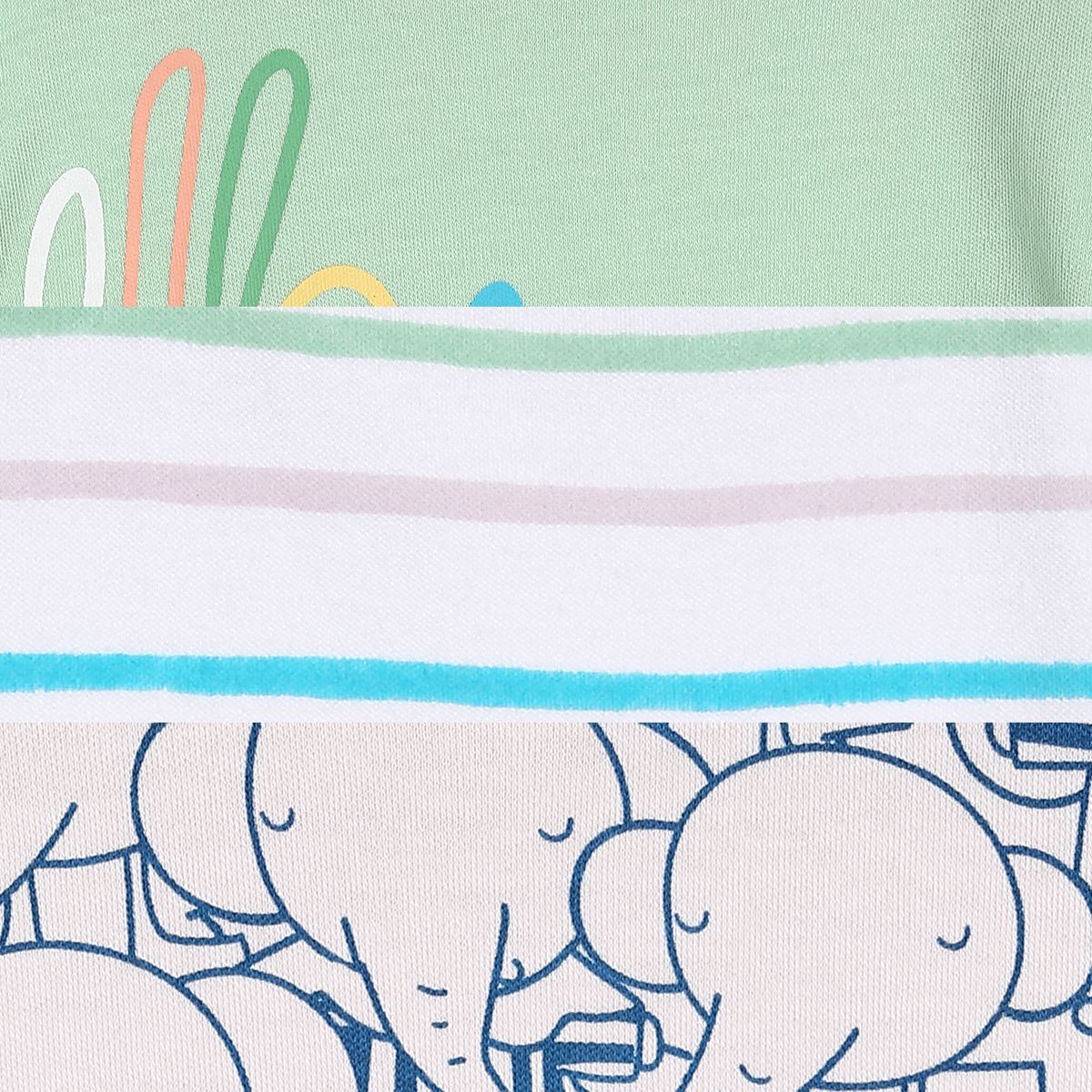 Boys Coral Pack Of 3 Body Suit