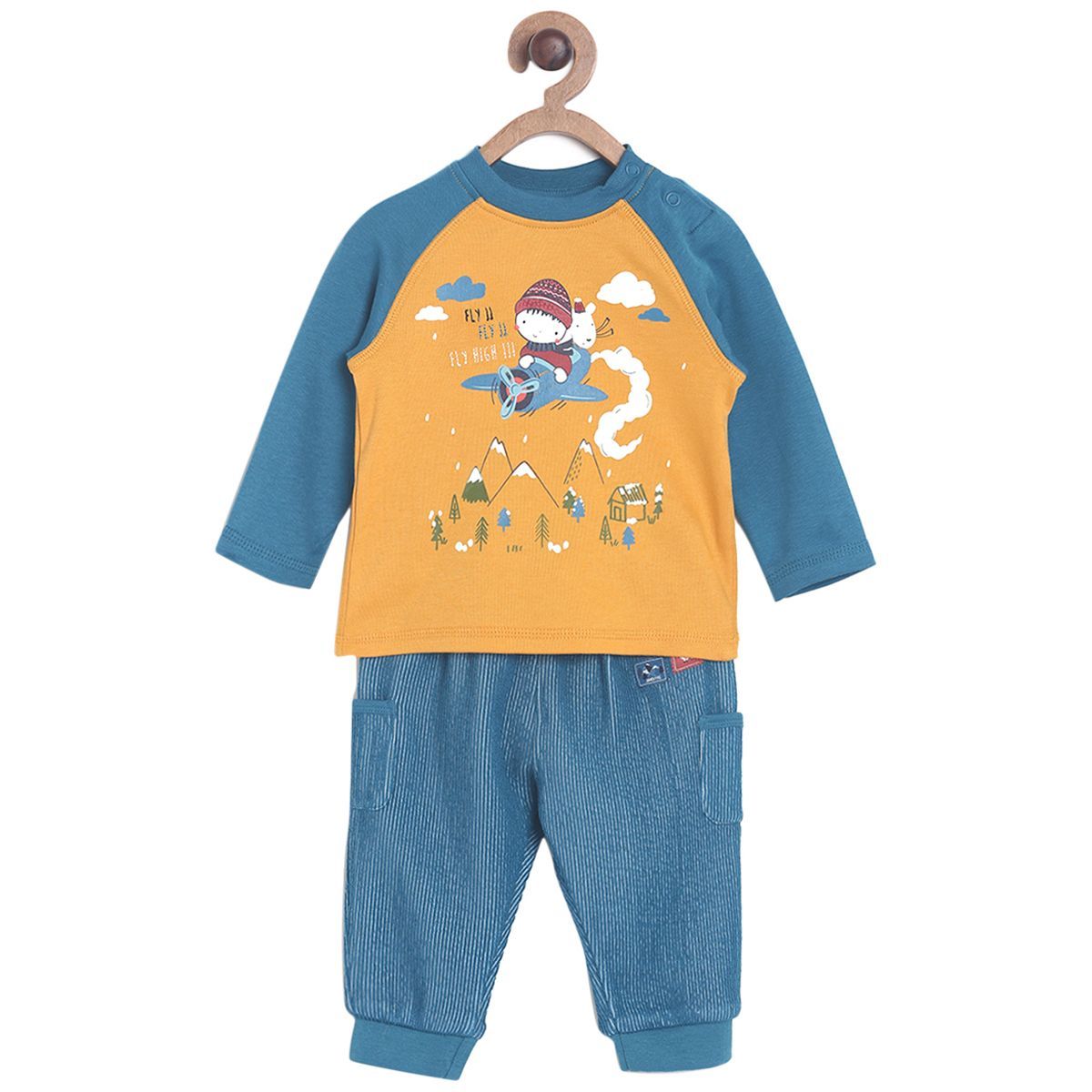 Multi T-Shirt & Knit Bottom