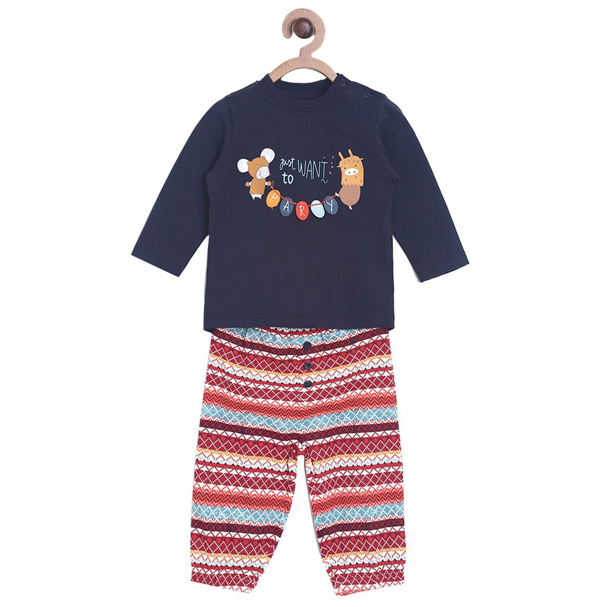 Multi T-Shirt & Knit Bottom