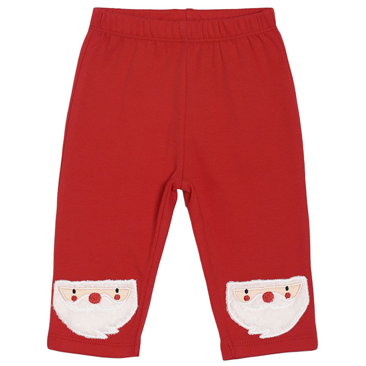 Pack of 2 bodysuit and bottom set - brick red & white for 0-3 Months