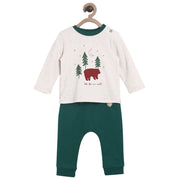 Multicolour T-Shirt & Knit Bottom