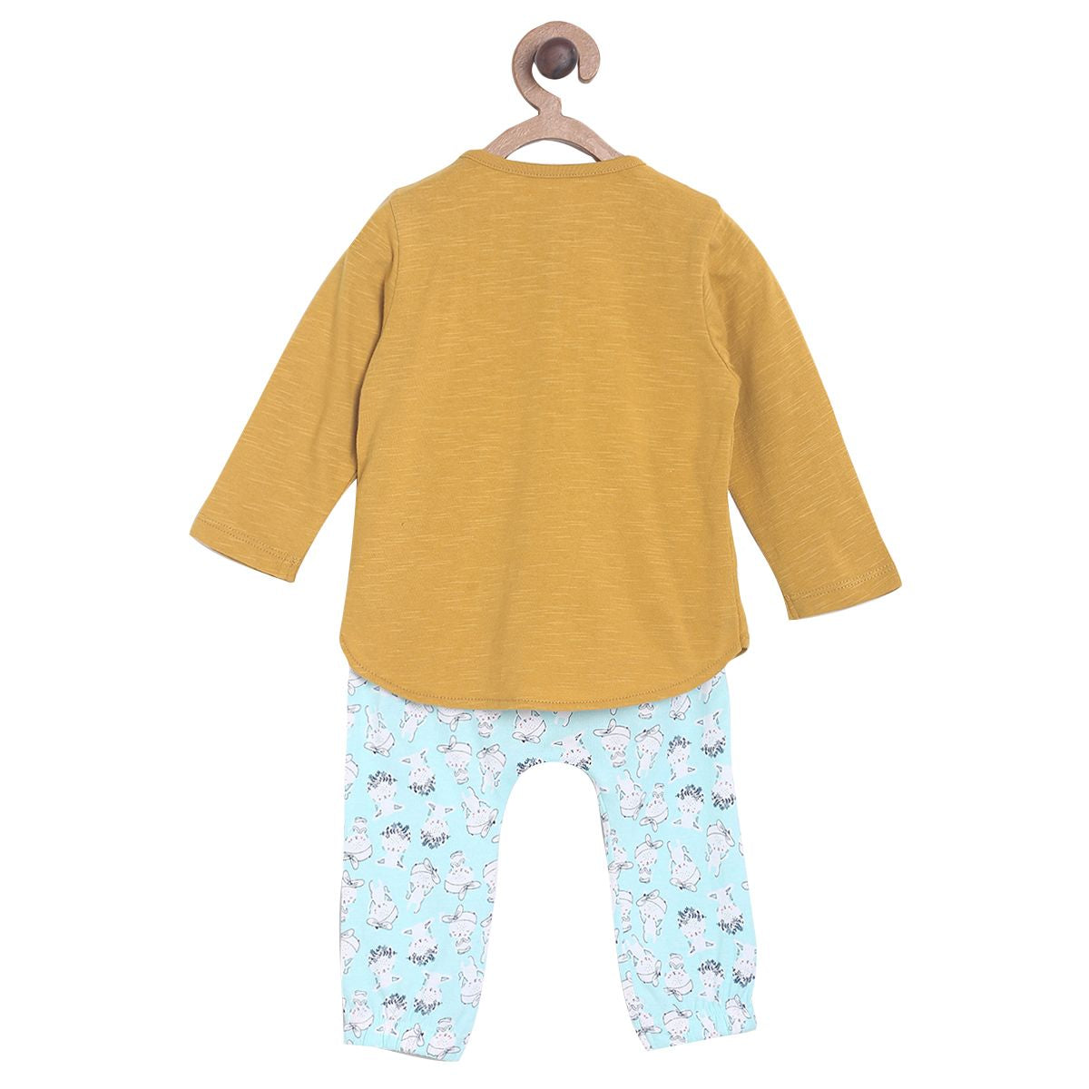 Multicolour Top & Knit Bottom