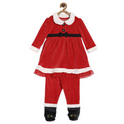 Christmas Red Top & Knit Bottom