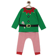 Pack of 2 top and bottom set - red for 2-3 Years