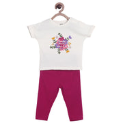 Multicolour Top & Knit Bottom