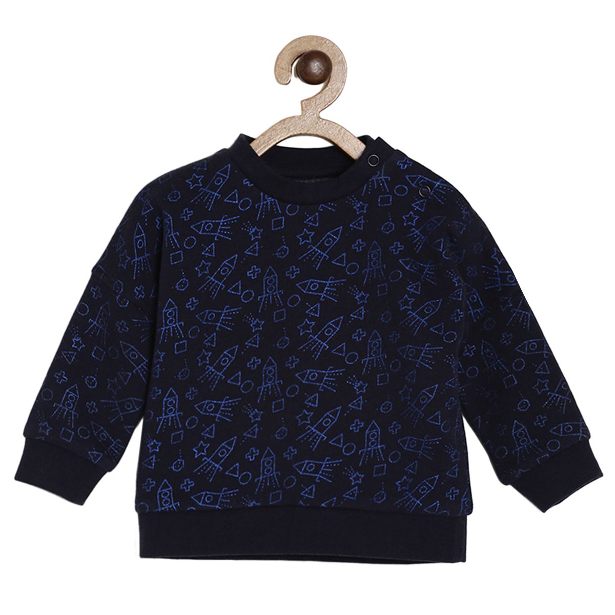Pack of 1 sweater - navy for 0-3 Months