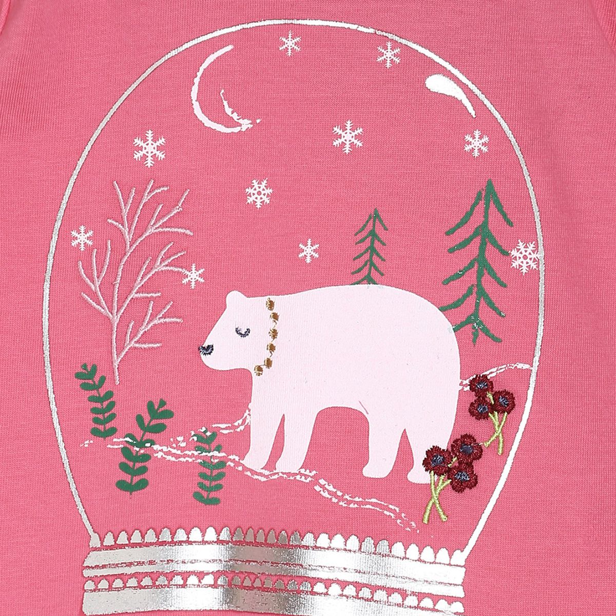 Pack of 1 knit top - pink for 12-18 Months