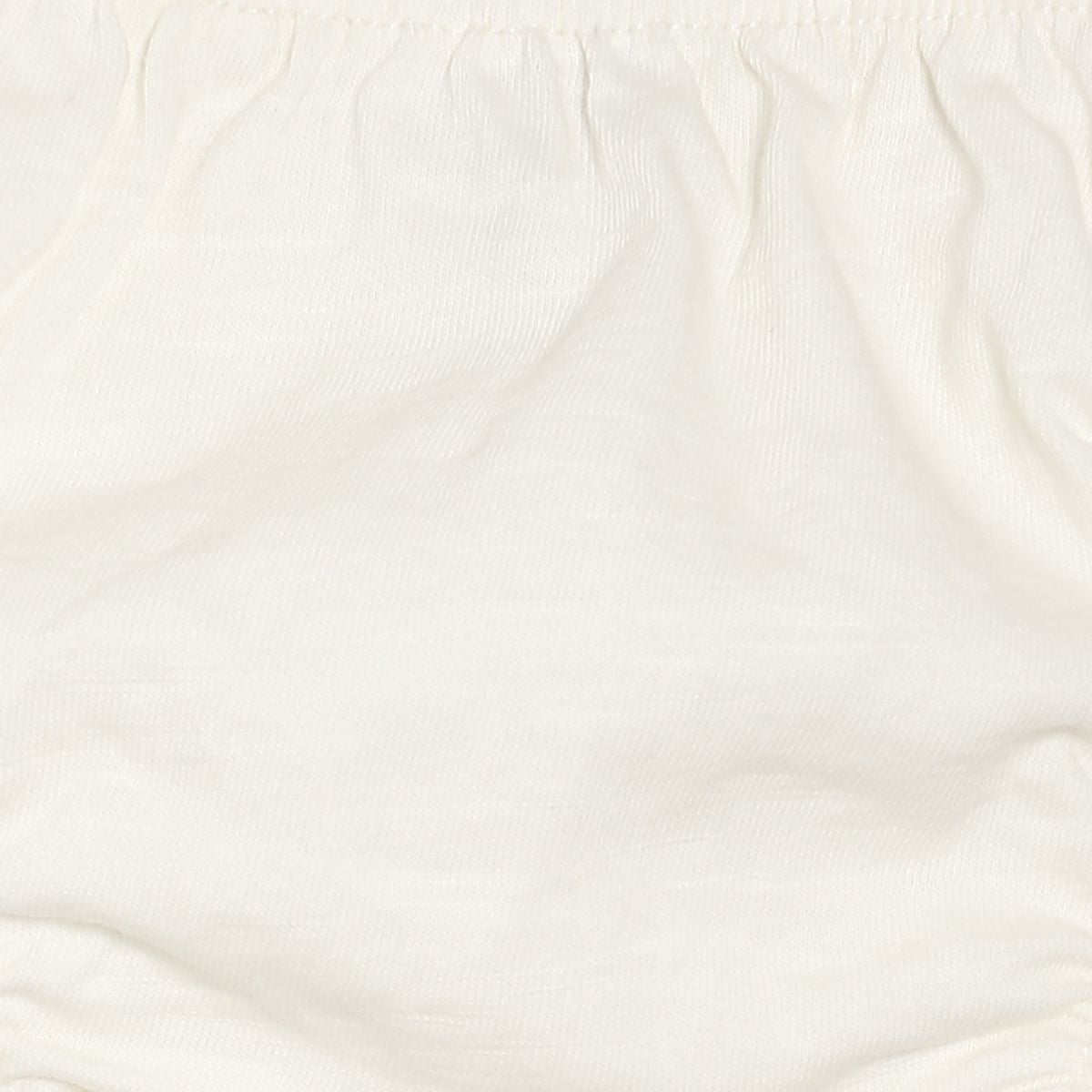 Pack of 2 dress with bloomer - off white for 0-3 Months