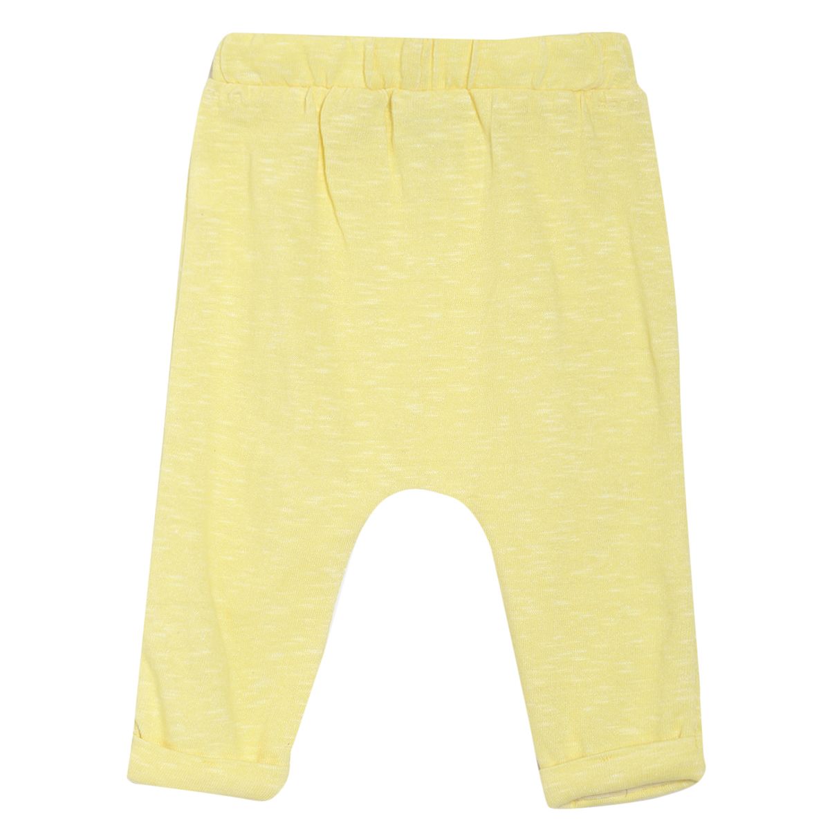 Pack of 1 knit pant - yellow for 0-3 Months