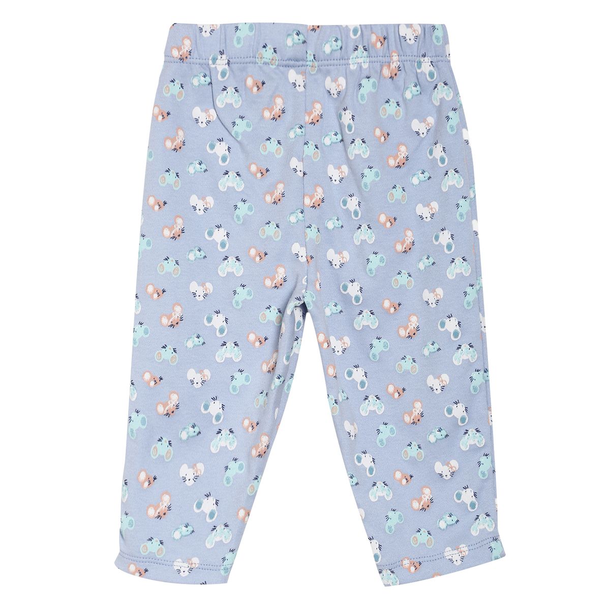 Multi Top & Knit Bottom