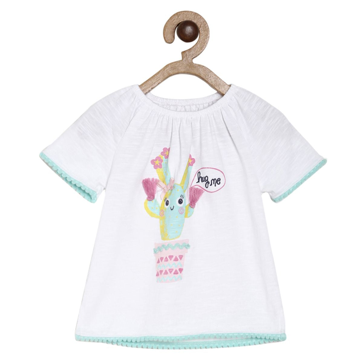 Pack of 2 top and shorts set - white for 0-3 Months