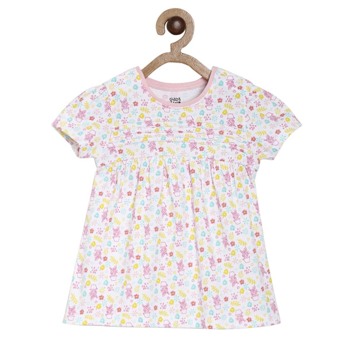 Pack of 2 top and legging set - pink for 0-3 Months