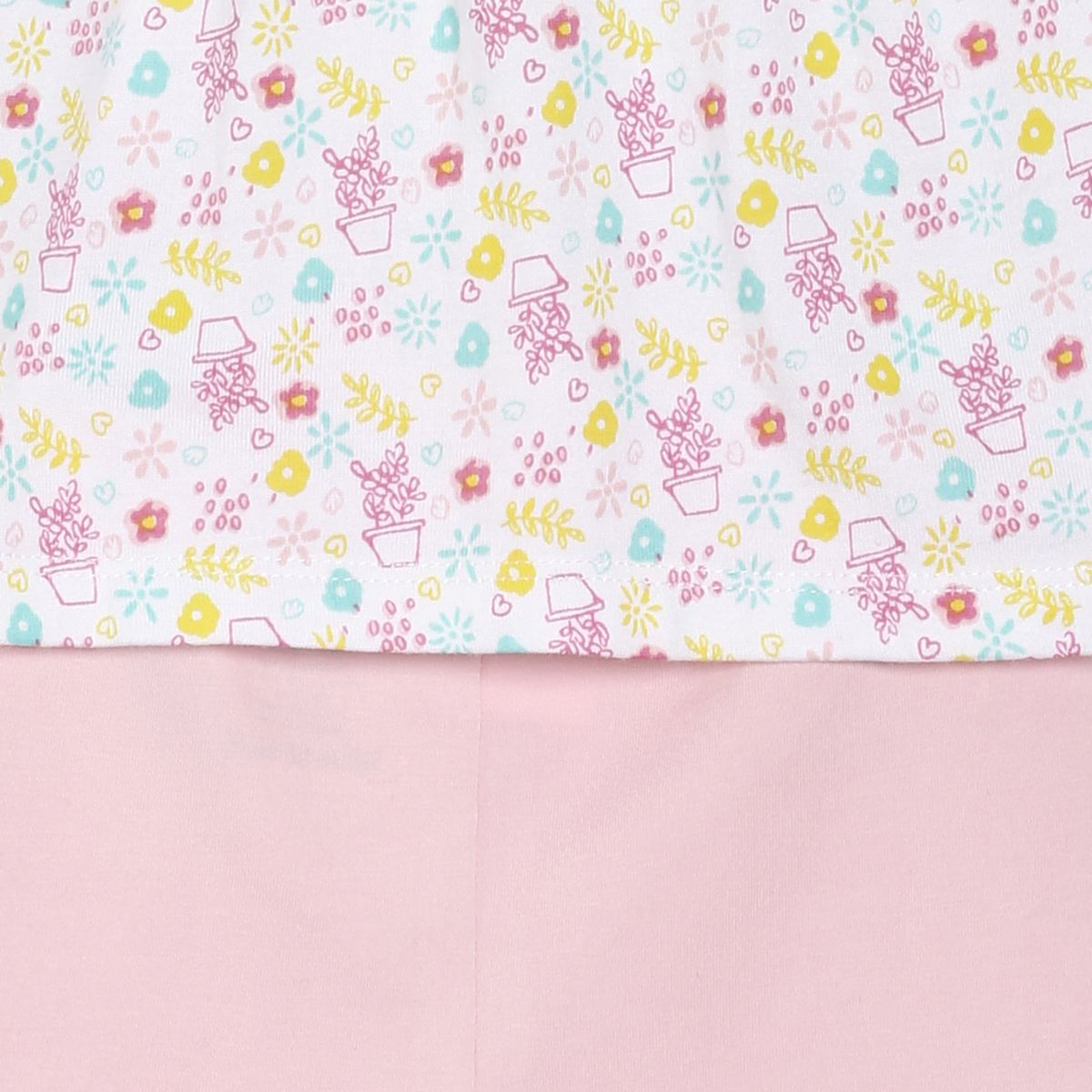 Pack of 2 top and legging set - pink for 0-3 Months