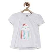 Pack of 2 top and legging set - grey for 0-3 Months