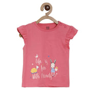 Pack of 2 top and legging set - rose for 0-3 Months