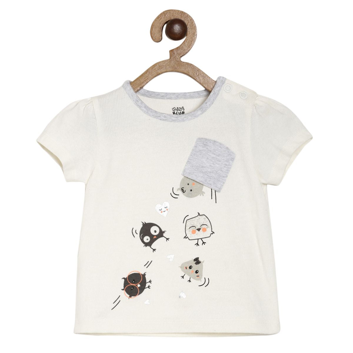 Pack of 2 top and bottom set - grey marl for 0-3 Months